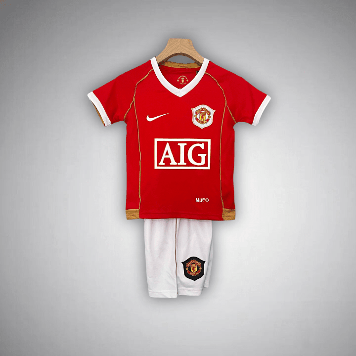 06/07 Manchester United Home Kids Size Kit