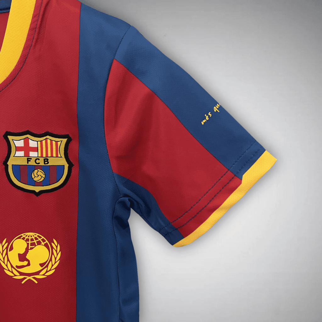 10/11 FC Barcelona Home Kids Size Kit