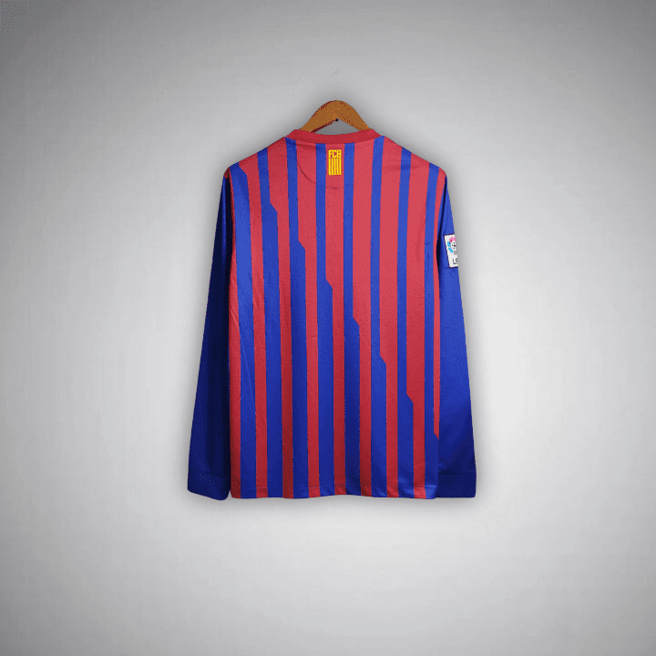 11/12 FC Barcelona Long Sleeve Home Kit