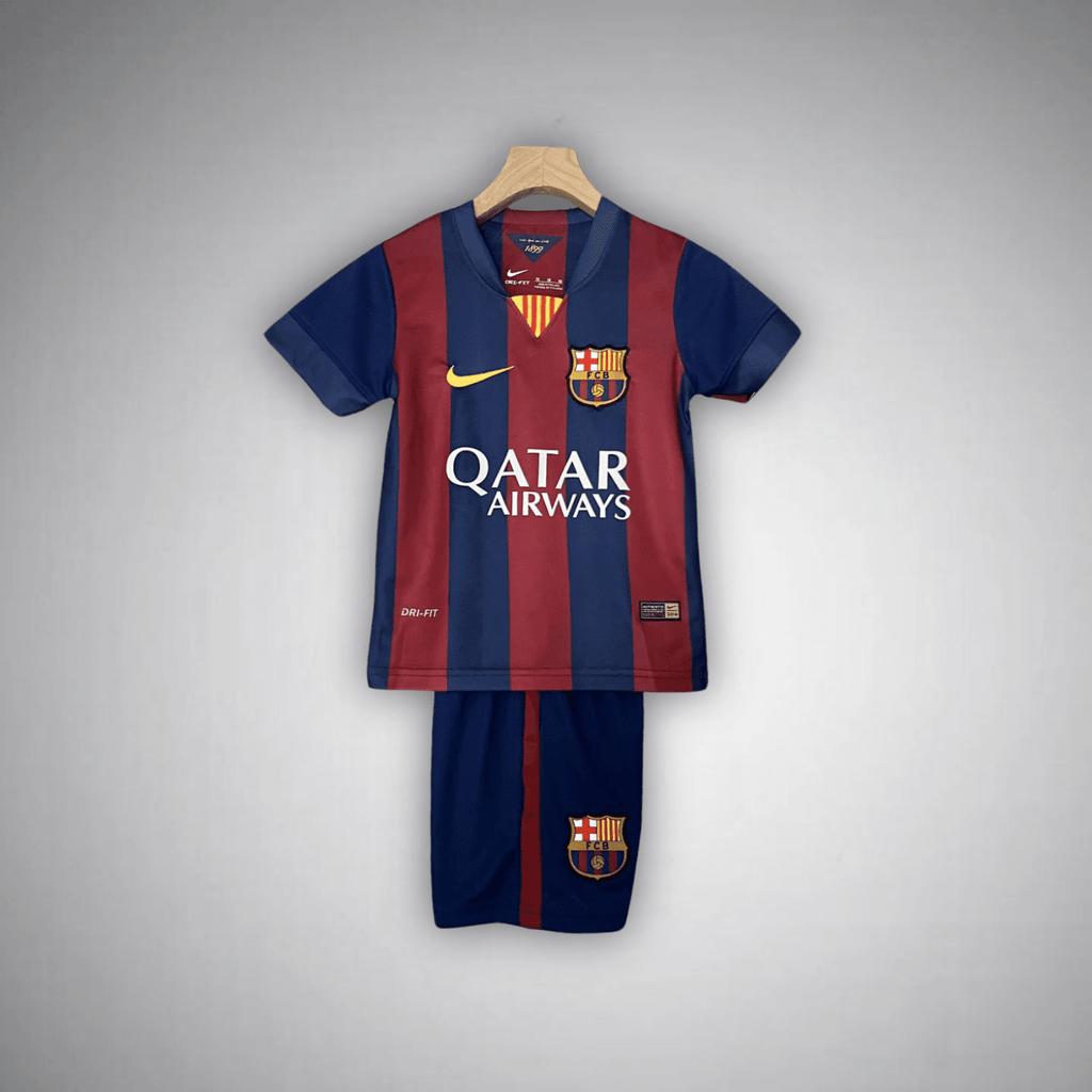 14/15 FC Barcelona Home Kids Size Kit
