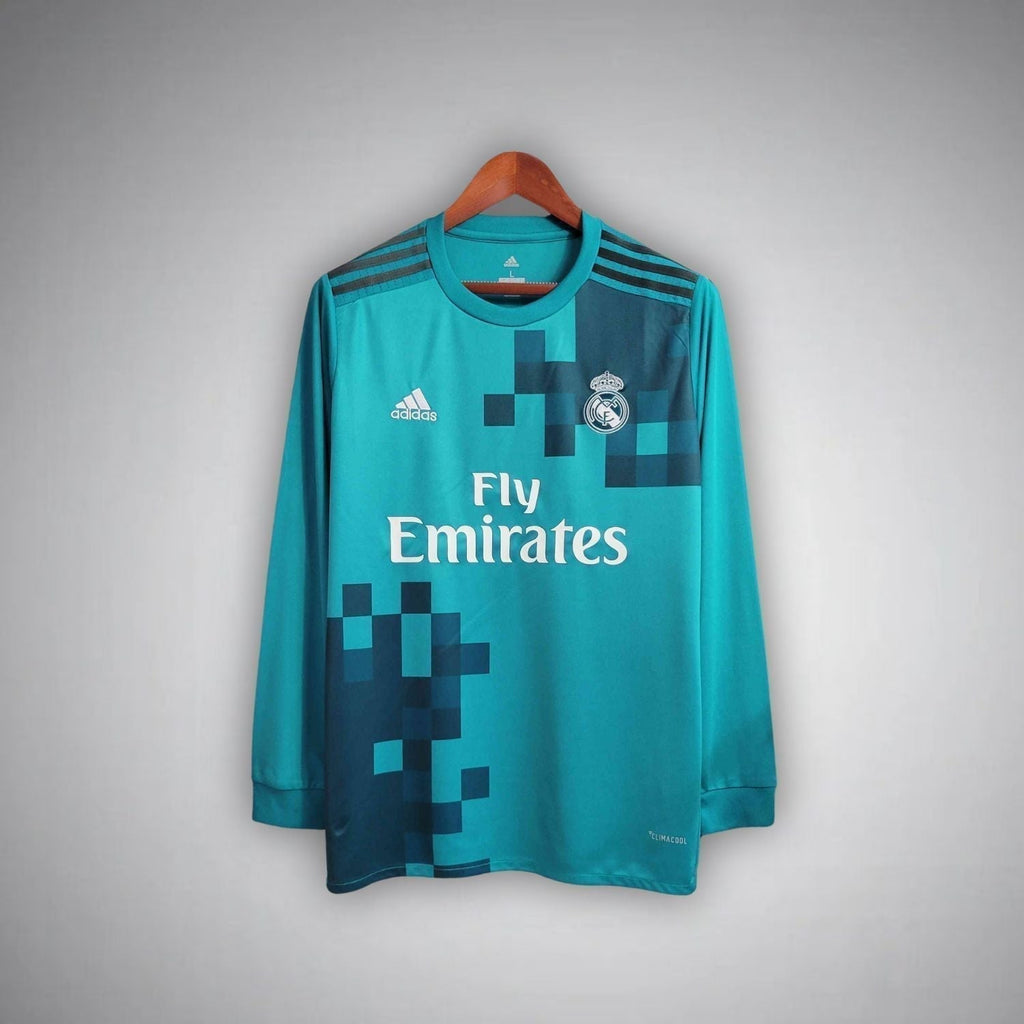 17/18 Real Madrid Third Long Sleeve Kit