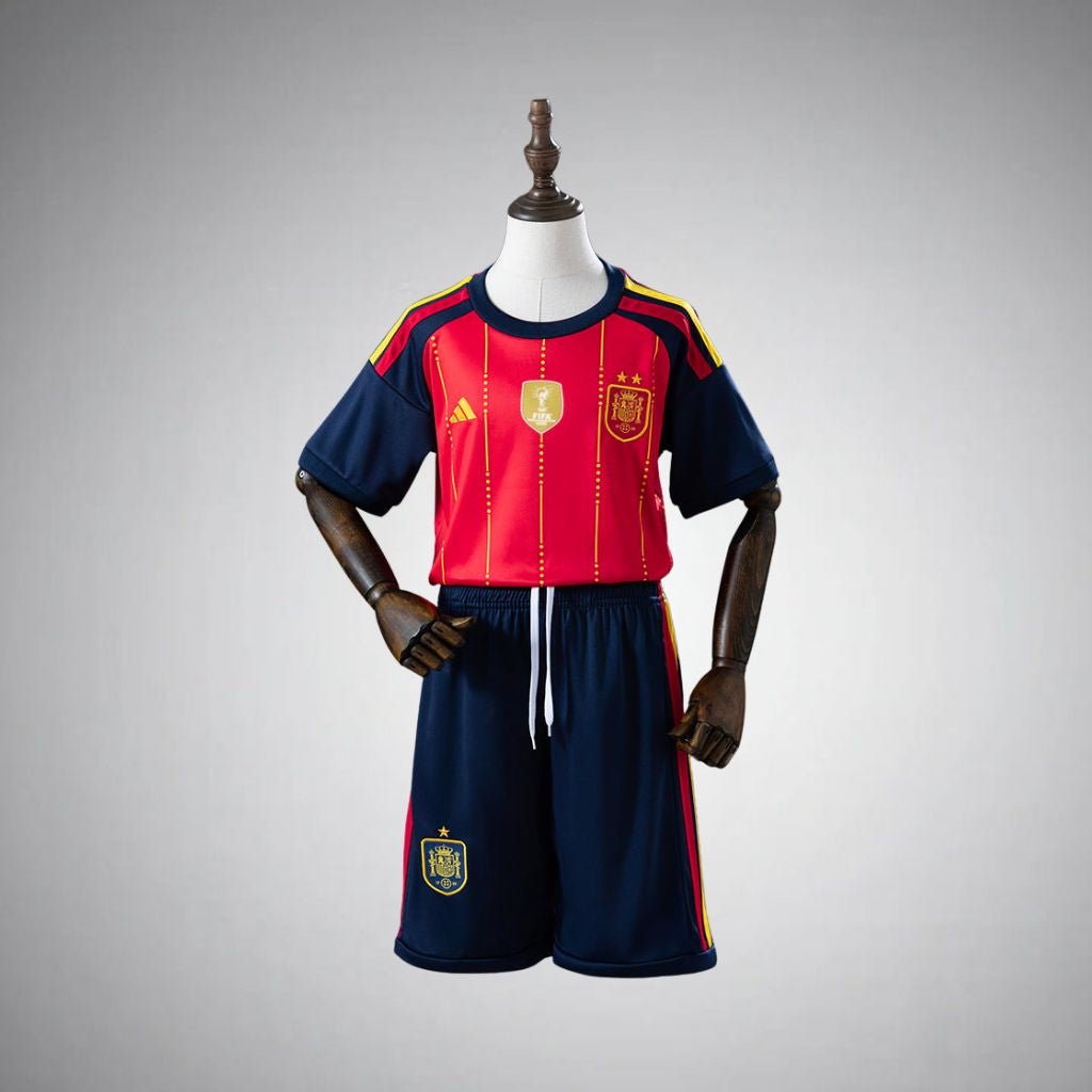 Winner 2026 Spain Home Kids Size Kit