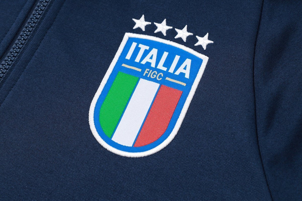 2024 Italy Dark Blue Premium Tracksuit
