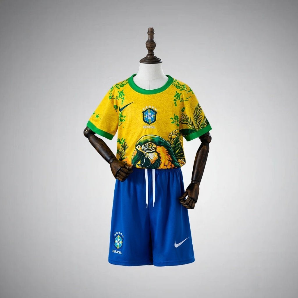 2026 Brazil "Rio Wings" Kids Size Kit