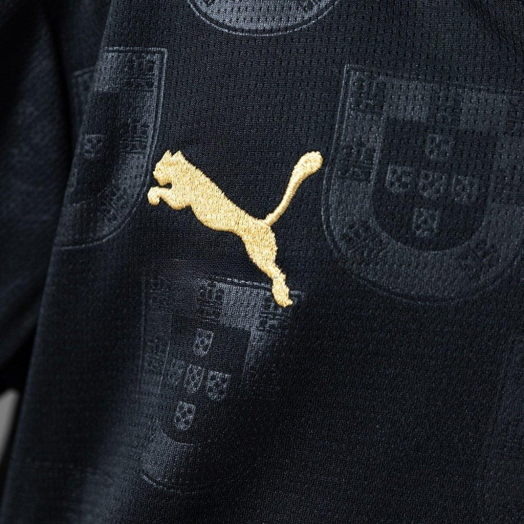 2026 Portugal "Black Panther" Kids Size Kit