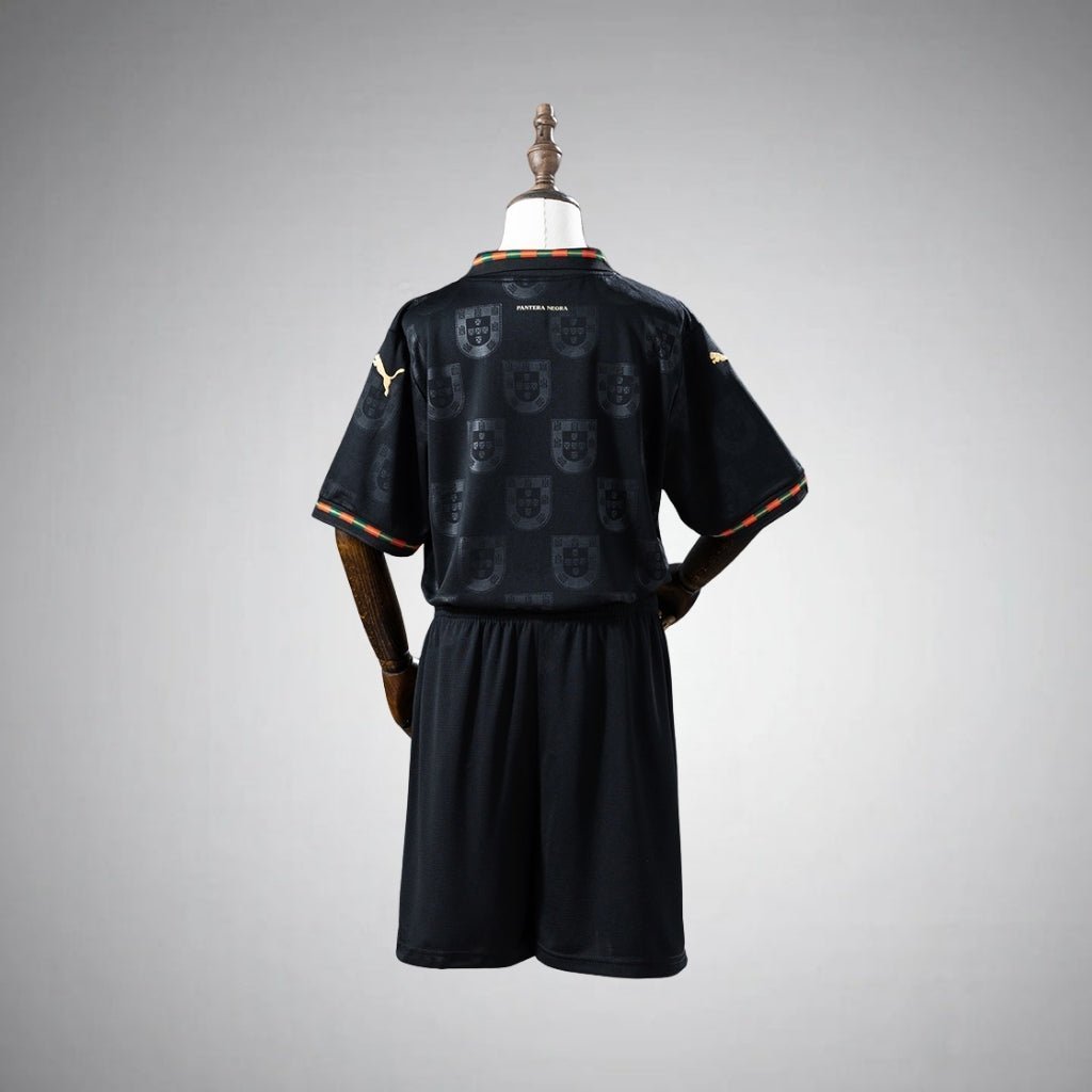 2026 Portugal "Black Panther" Kids Size Kit
