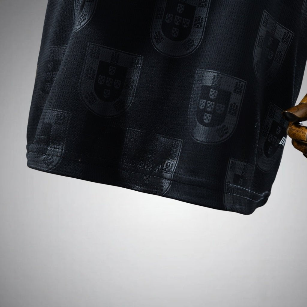 2026 Portugal "Black Panther" Kids Size Kit