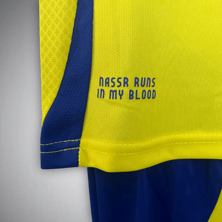 24/25 Al-Nassr Home Kids Size Kit