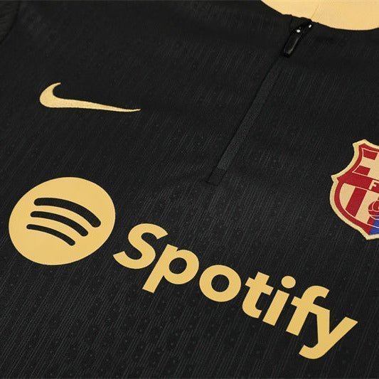 24/25 FC Barcelona Training Gold Tracksuit