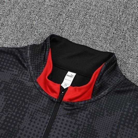 25/26 AC Milan Training Black Kids Size Tracksuit