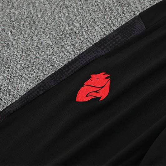 25/26 AC Milan Training Black Tracksuit