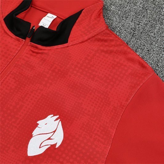 25/26 AC Milan Training Red Kids Size Tracksuit