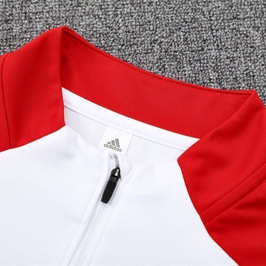 25/26 Arsenal White/Red Kids Size Tracksuit