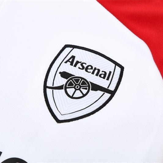 25/26 Arsenal White/Red Kids Size Tracksuit