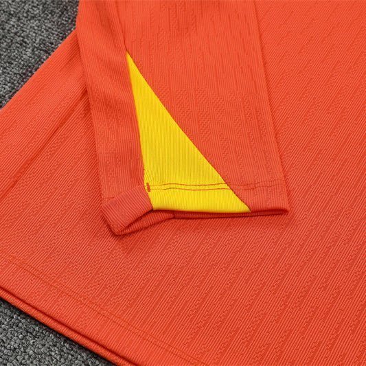 25/26 Brazil Training Orange Tracksuit