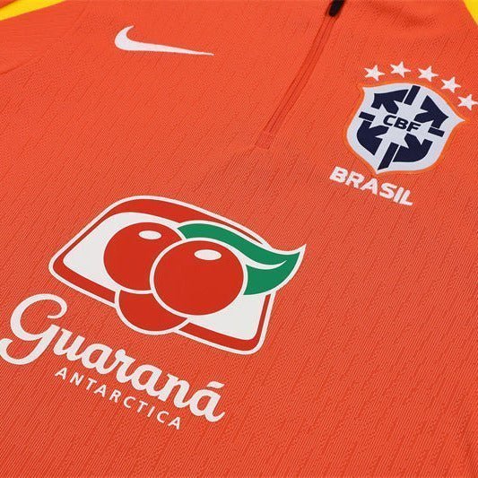 25/26 Brazil Training Orange Tracksuit