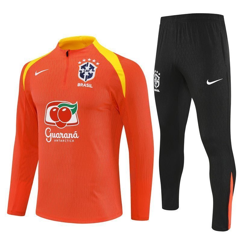 25/26 Brazil Training Orange Tracksuit