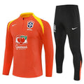 25/26 Brazil Training Orange Tracksuit
