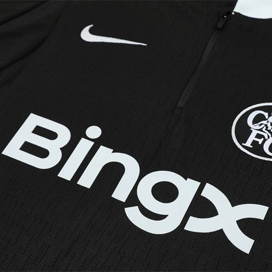 25/26 Chelsea Black Tracksuit