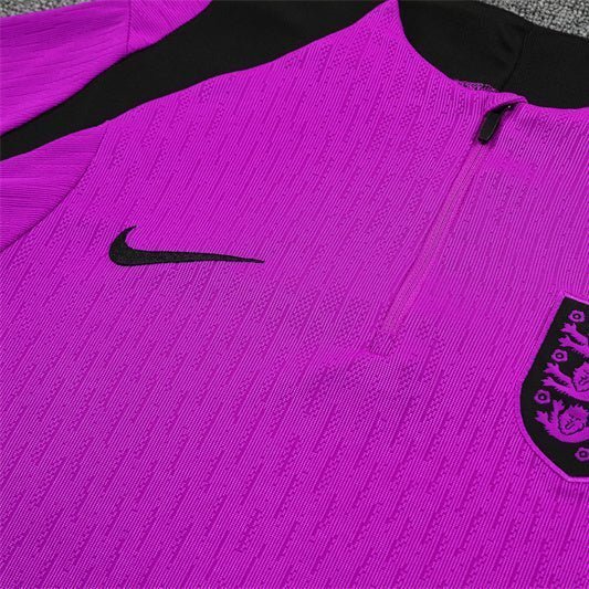 25/26 England Training Purple Kids Size Tracksuit