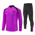 25/26 England Training Purple Kids Size Tracksuit