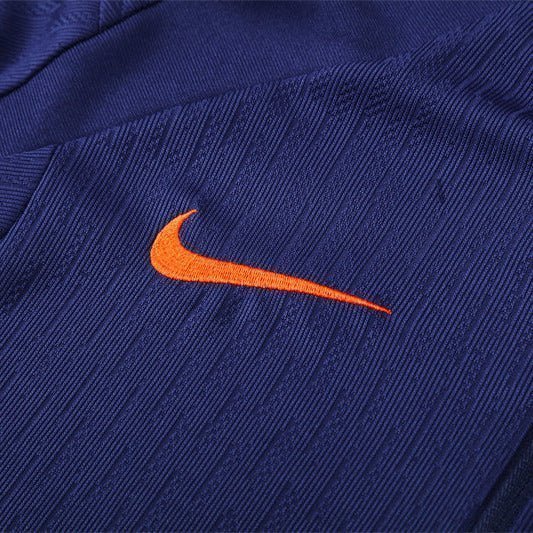 25/26 FC Barcelona Training Blue/Orange Kids Size Tracksuit