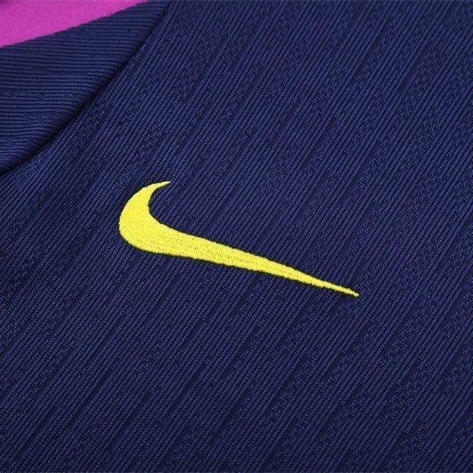 25/26 FC Barcelona Training Blue/Purple Kids Size Tracksuit