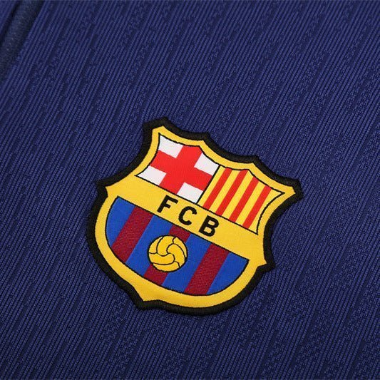 25/26 FC Barcelona Training Blue/Purple Kids Size Tracksuit