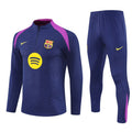 25/26 FC Barcelona Training Blue/Purple Tracksuit
