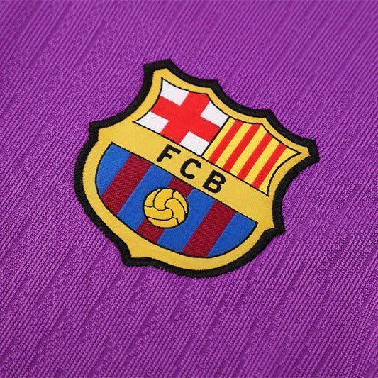 25/26 FC Barcelona Training Purple/Blue Kids Size Tracksuit
