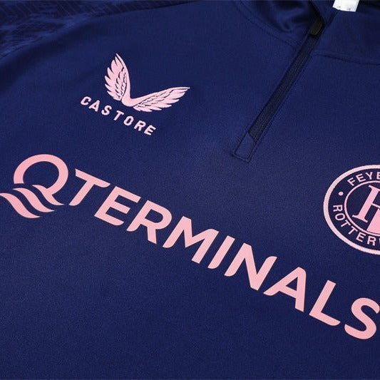 25/26 Feyenoord Training Blue Kids Size Tracksuit