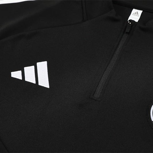 25/26 Germany Training Black Kids Size Tracksuit