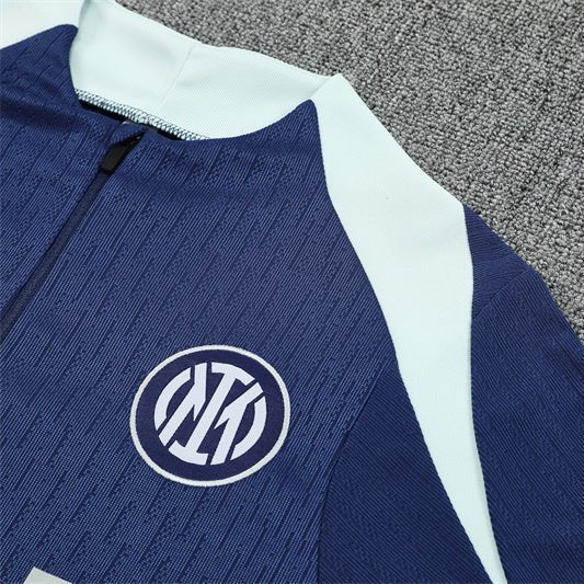 25/26 Inter Milan Blue Kids Size Tracksuit
