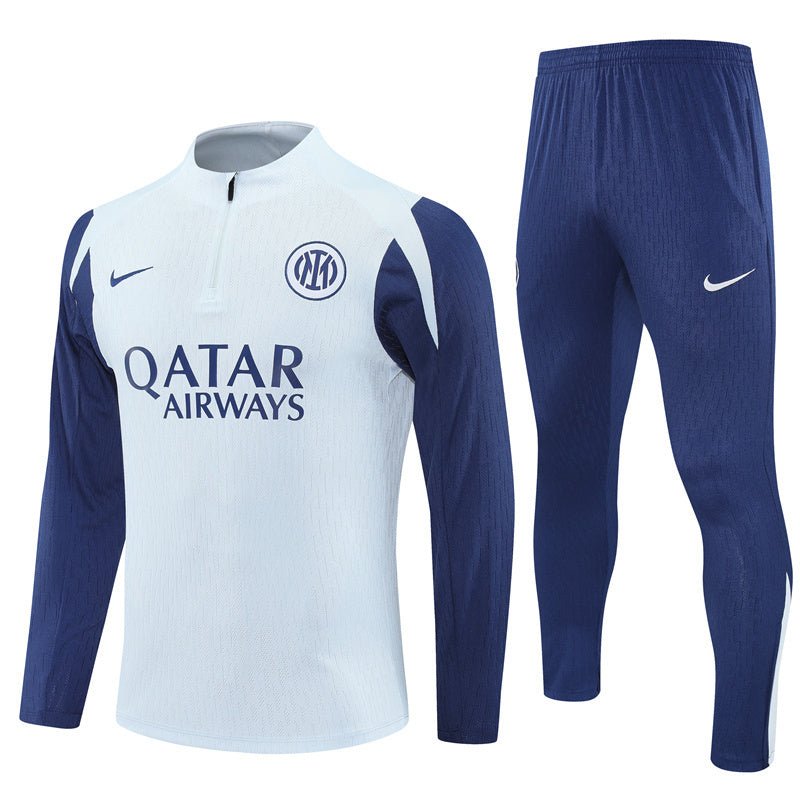 25/26 Inter Milan White Kids Size Tracksuit