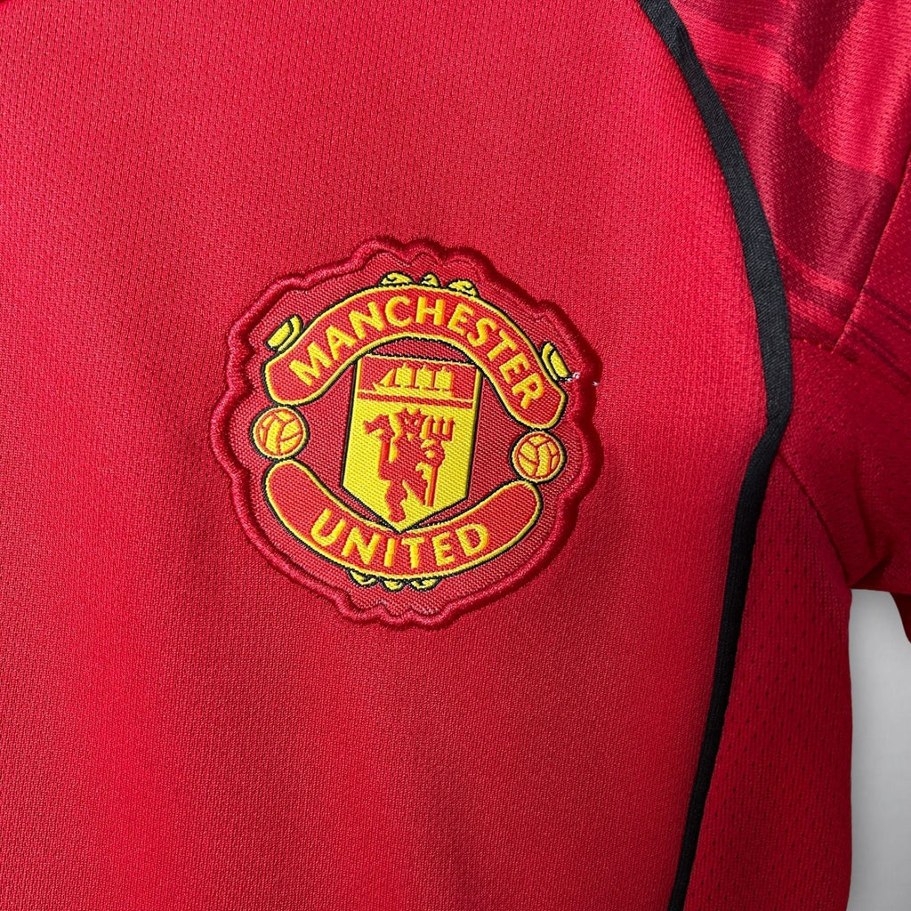 25/26 Manchester United Home Kids Size Kit