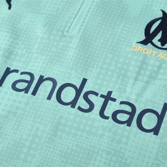 25/26 Marseille Training Mint Green Kids Size Tracksuit