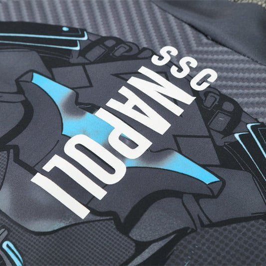 25/26 Napoli Training Black Tracksuit