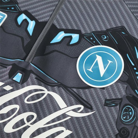 25/26 Napoli Training Black Tracksuit