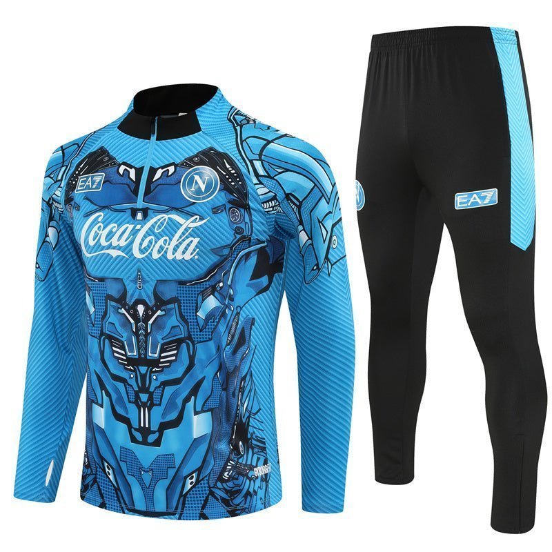 25/26 Napoli Training Blue Kids Size Tracksuit