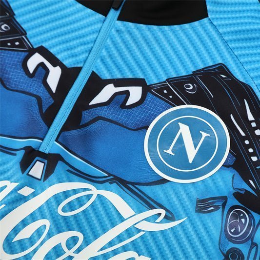 25/26 Napoli Training Blue Kids Size Tracksuit