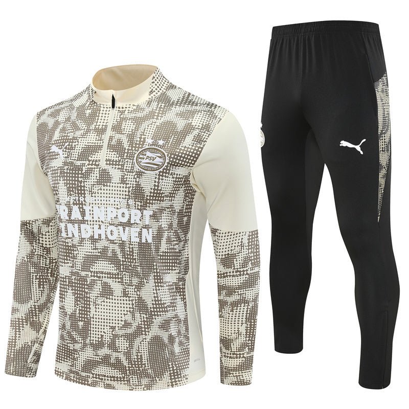 25/26 PSV Training White Kids Size Tracksuit