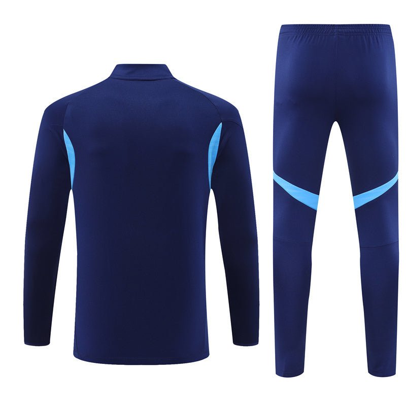 25/26 Real Madrid Training Blue Kids Size Tracksuit
