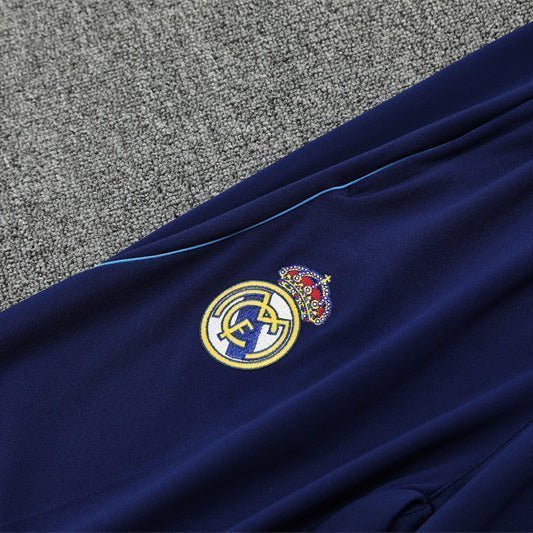 25/26 Real Madrid Training Blue Tracksuit
