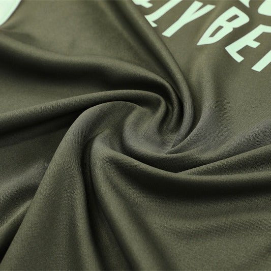 25/26 Real Madrid Training Dark Olive Tracksuit