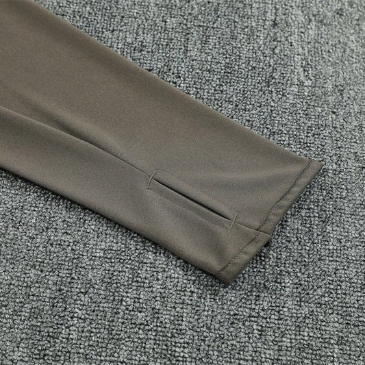 25/26 Real Madrid Training Dark Olive Tracksuit