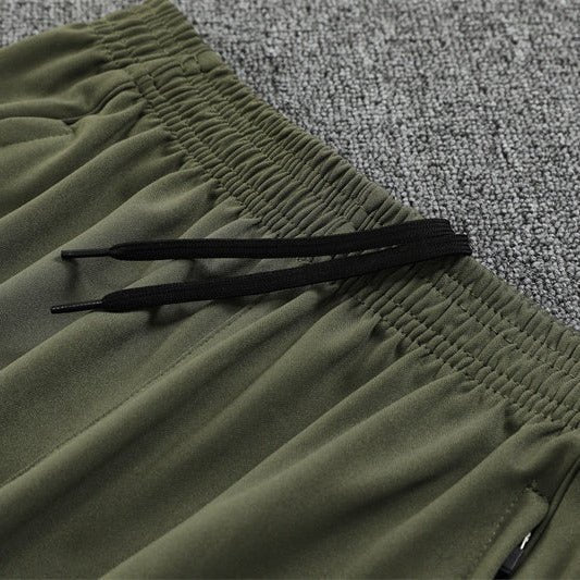 25/26 Real Madrid Training Dark Olive Tracksuit