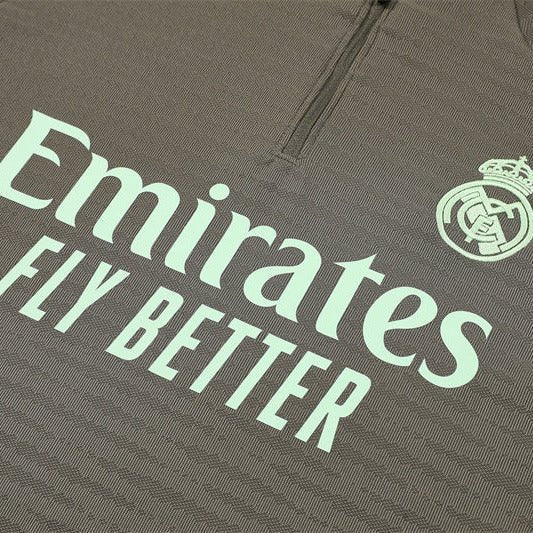 25/26 Real Madrid Training Dark Olive Tracksuit
