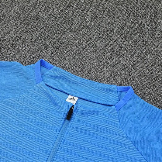 25/26 Real Madrid Training Light Blue Kids Size Tracksuit