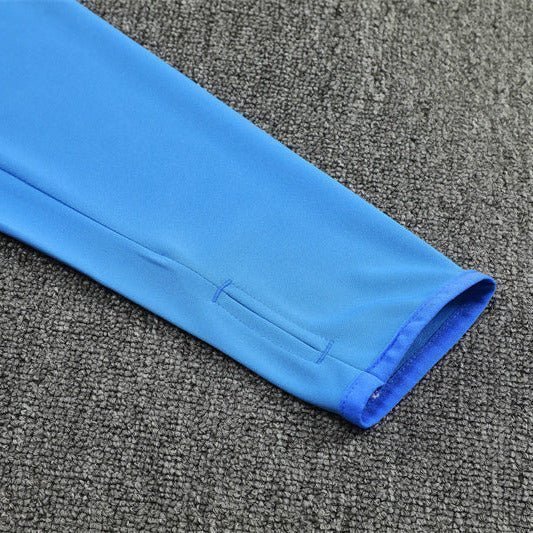 25/26 Real Madrid Training Light Blue Tracksuit