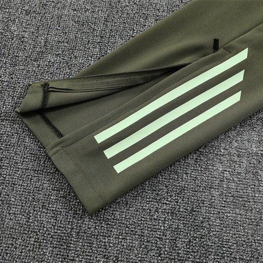 25/26 Real Madrid Training Lime Green Tracksuit